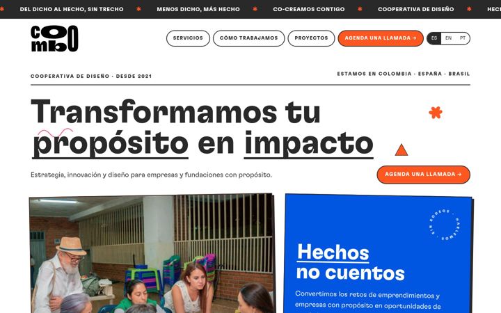 Screenshot of coombo.co