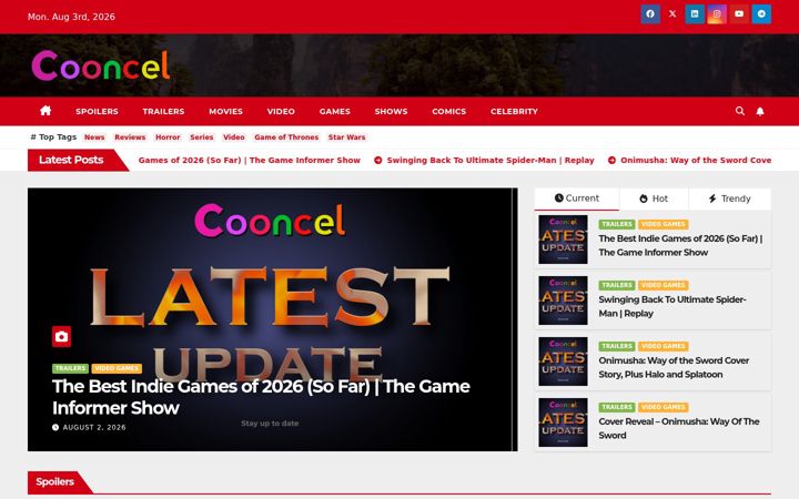 Screenshot of cooncel.com