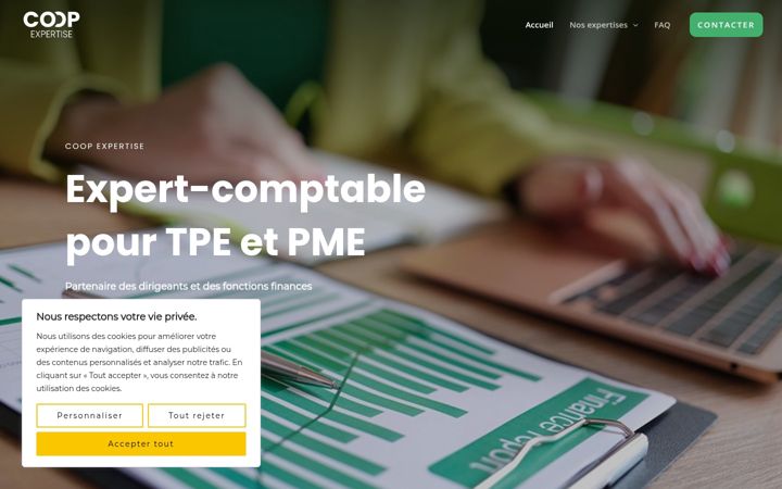 Capture d'écran de coop-expertise.fr