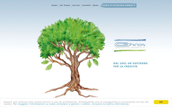 Screenshot of coop-ghenos.it
