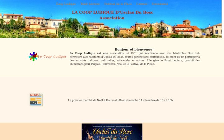 Screenshot of coop-ludique.fr