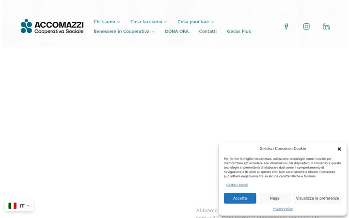 Screenshot of coopaccomazzi.it