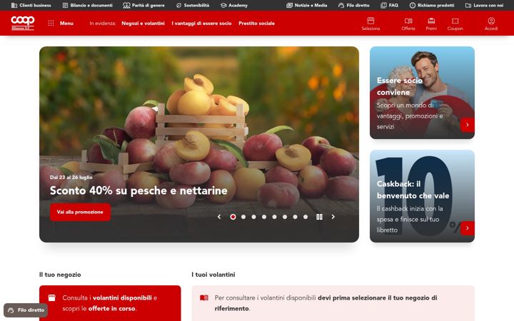Screenshot of coopalleanza3-0.it