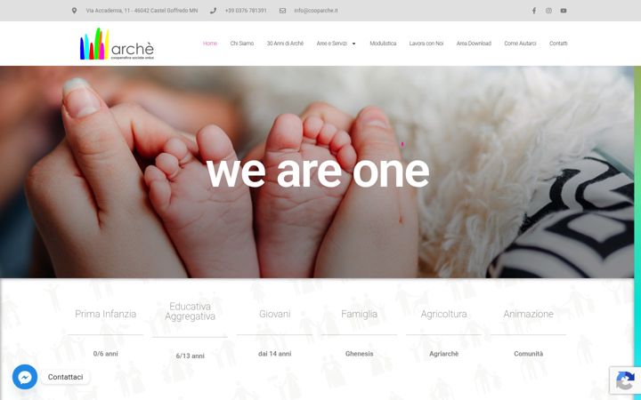 Screenshot of cooparche.it