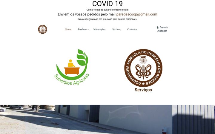 Screenshot of cooparedes.com