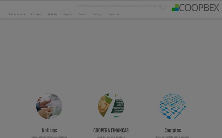 Snimka zaslona za coopbex.com.br