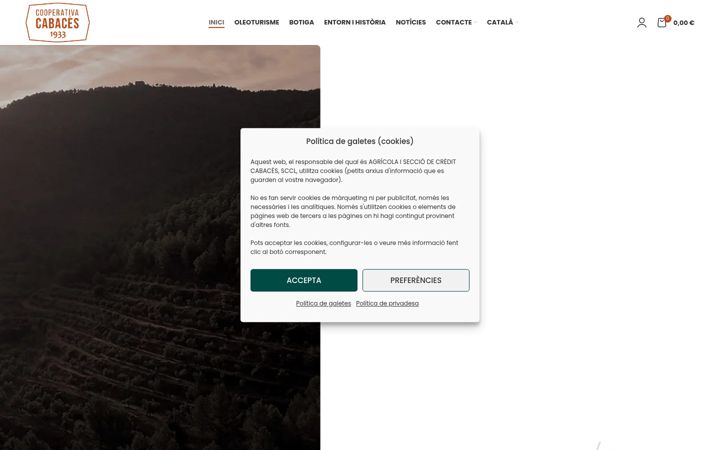 Screenshot of coopcabaces.coop