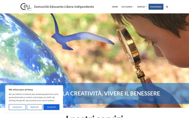 Screenshot of coopceli.it