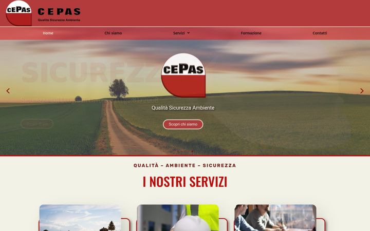 Screenshot of coopcepas.it