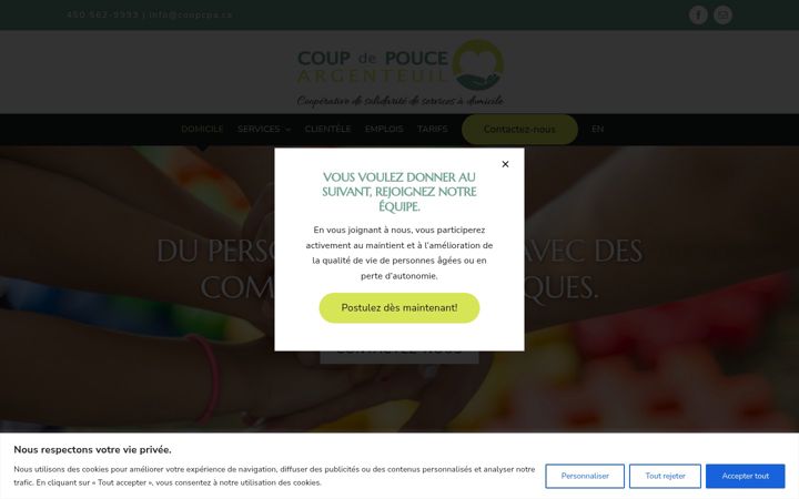 Screenshot of coopcpa.ca