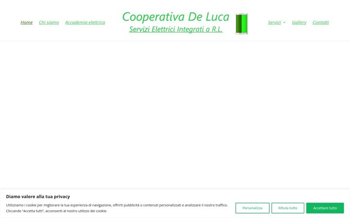 Screenshot stránky coopdeluca.it