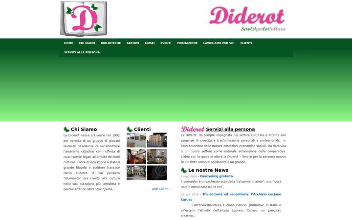 Screenshot of coopdiderot.it