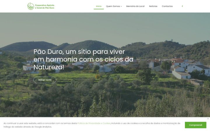 Screenshot of coopduro.pt
