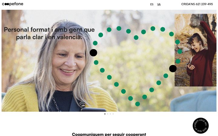 Screenshot of coopefone.com