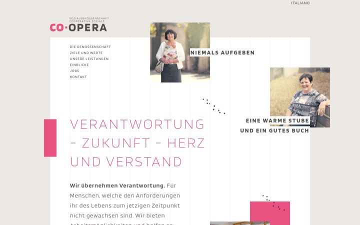 Screenshot of coopera-bruneck.it