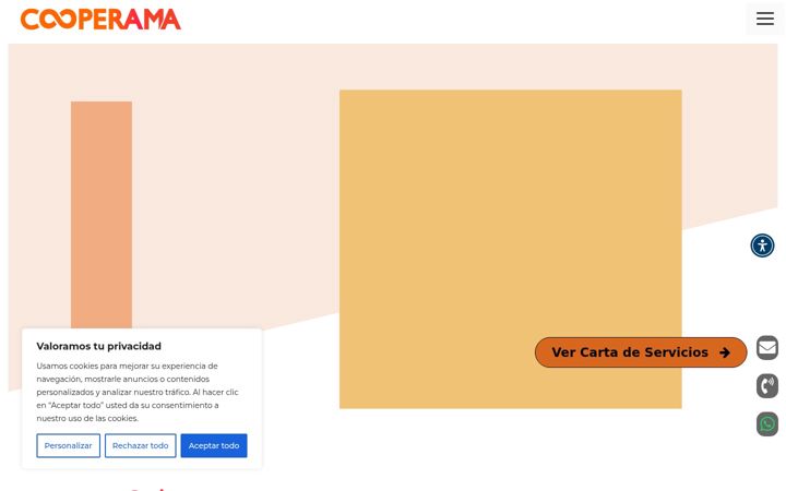 Screenshot of cooperama.coop