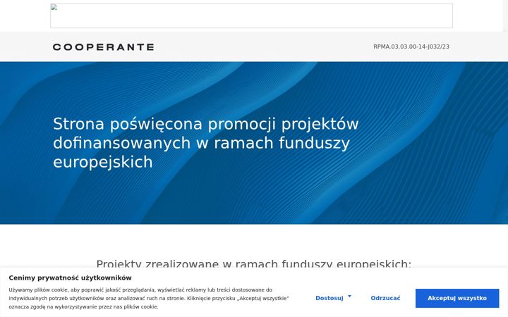 Screenshot of cooperantekarolkowalczyk-dofinansowania.pl