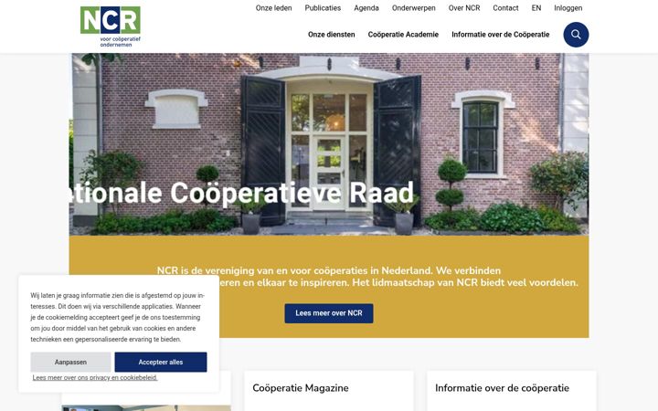 Screenshot of cooperatie.nl