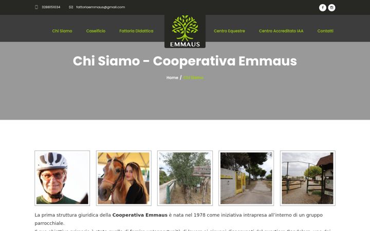 Képernyőkép: cooperativaemmaus.it