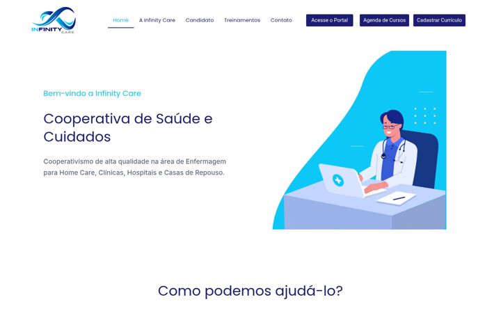 Snimka zaslona za cooperativainfinitycare.com.br