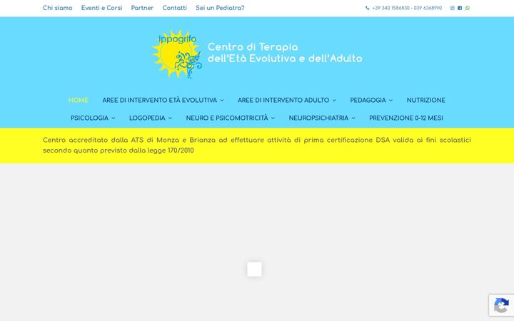 Screenshot of cooperativaippogrifo.org