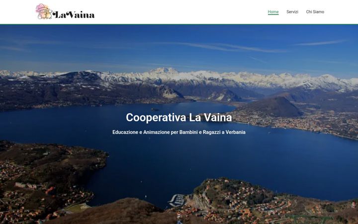 Screenshot of cooperativalavaina.com