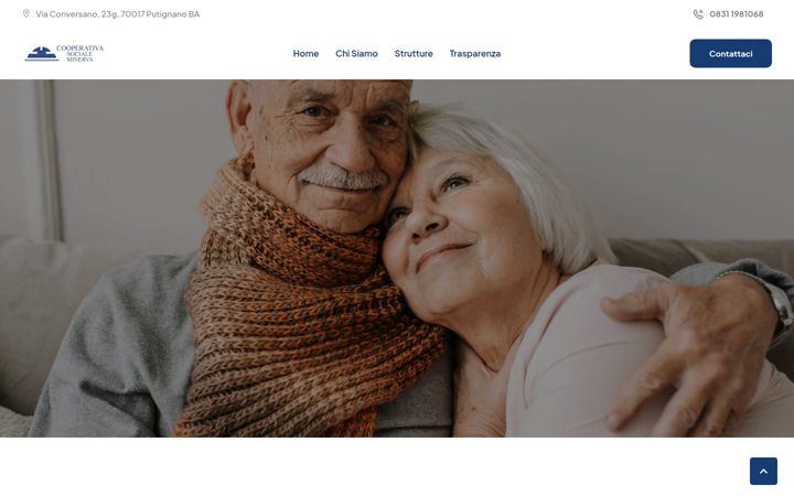 Zrzut ekranu cooperativaminerva.it