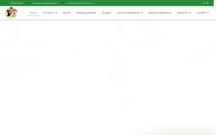 Screenshot stránky cooperativapanesignore.it