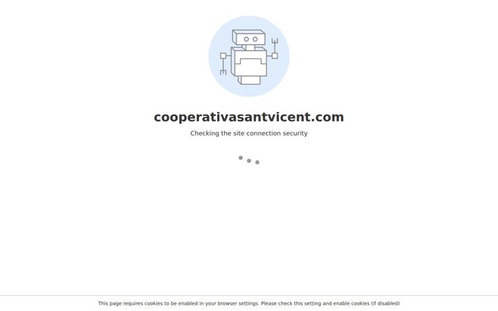 Screenshot of cooperativasantvicent.com