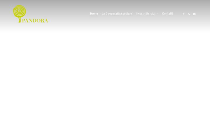 Screenshot of cooperativasocialepandora.it