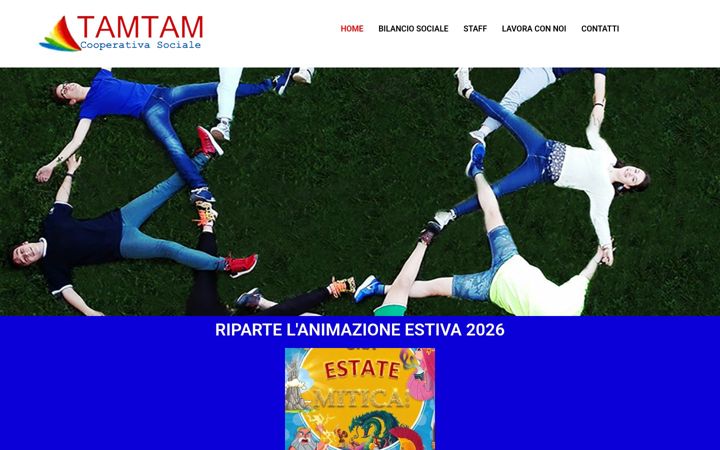 Screenshot of cooperativatamtam.it