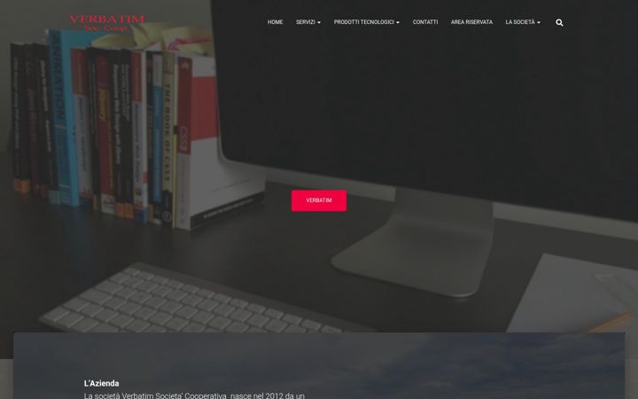 Screenshot of cooperativaverbatim.it