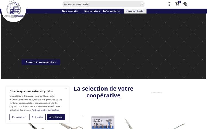 Képernyőkép: cooperative-des-brodeurs.fr