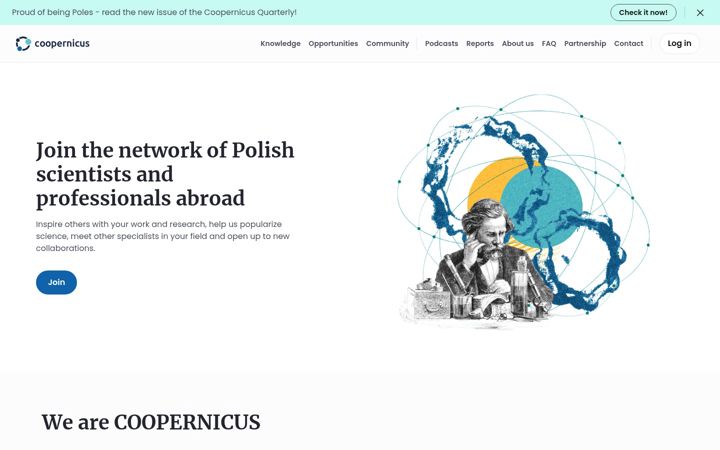 Screenshot of coopernicus.pl
