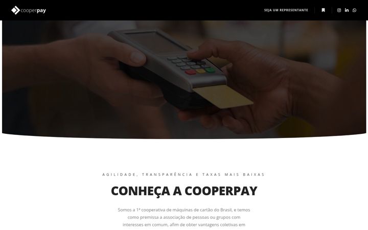 Snimka zaslona za cooperpayment.com.br