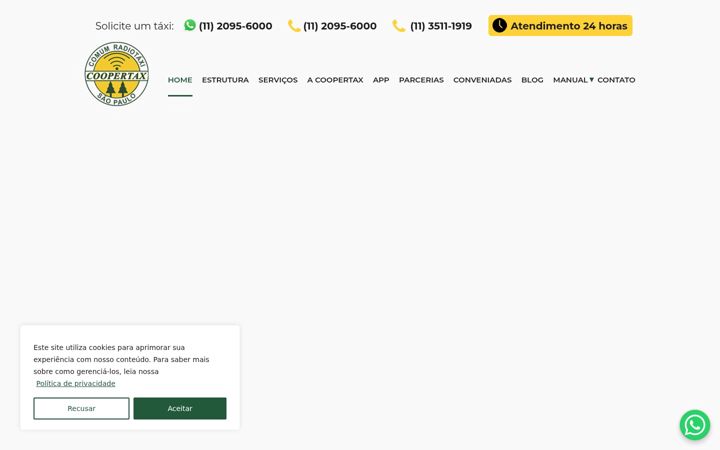 Snimka zaslona za coopertax.com.br