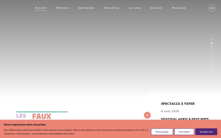 Screenshot of coopfauxmonnayeurs.com