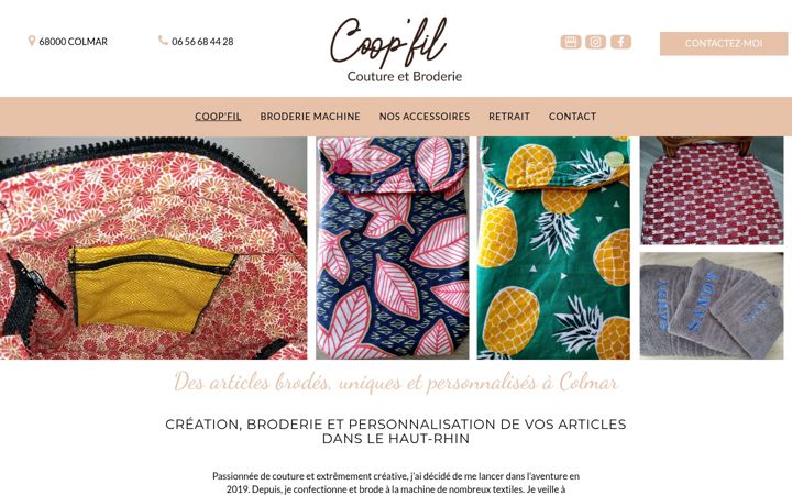 Screenshot of coopfil.fr