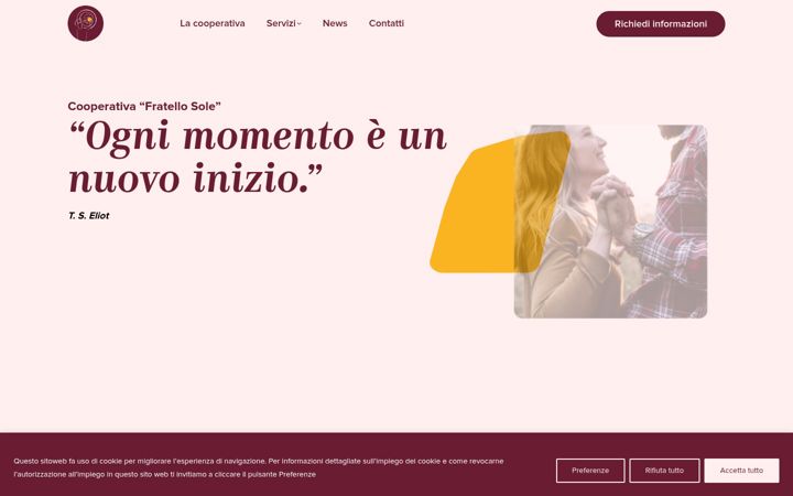 Screenshot of coopfratellosole.it