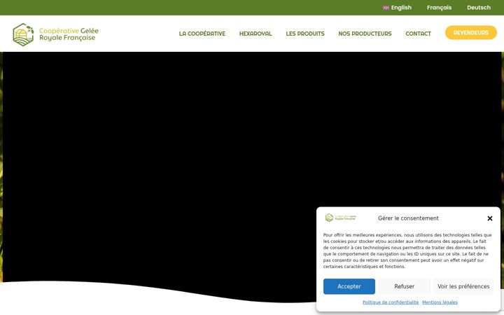 Képernyőkép: coopgeleeroyalefrancaise.fr