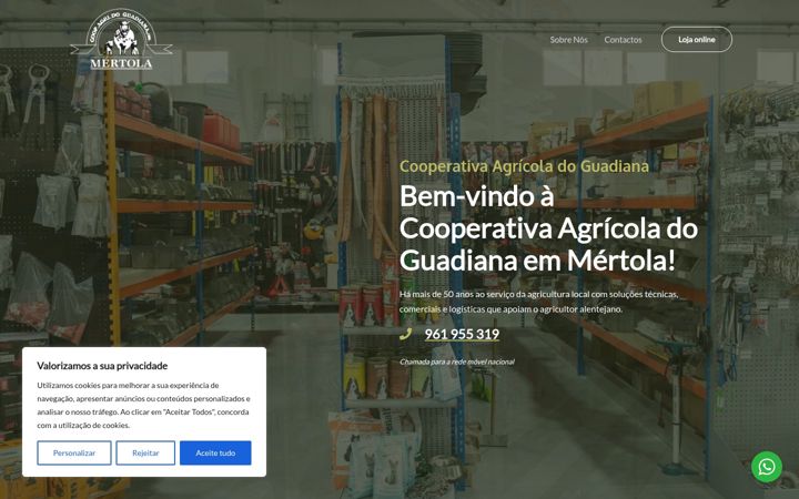 Screenshot of coopguadiana.com