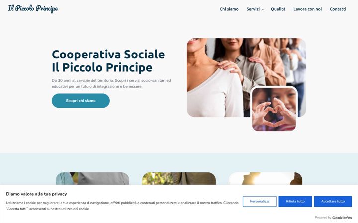 Screenshot of coopilpiccoloprincipe.com