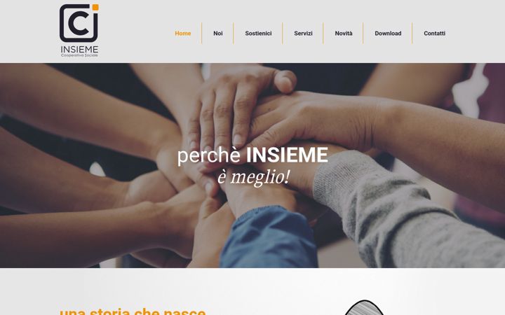 Screenshot of coopinsieme.it