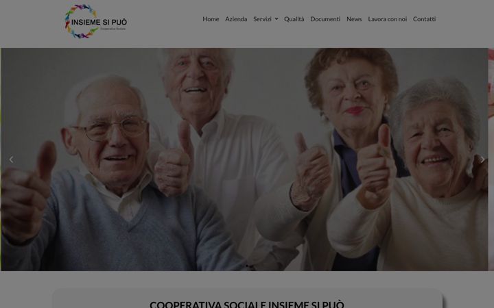 Screenshot of coopinsiemesipuo.it