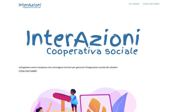 Kuvakaappaus sivustosta coopinterazioni.eu
