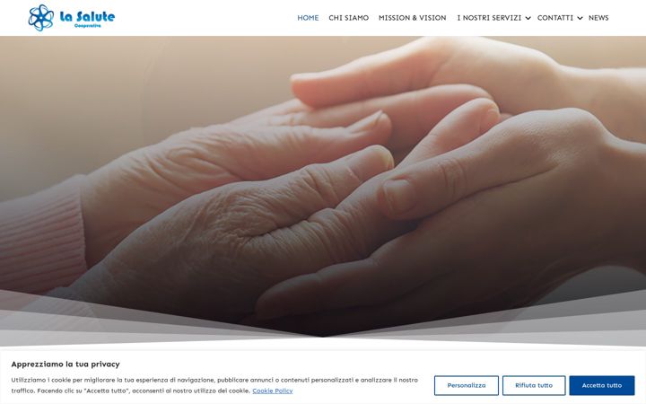Screenshot of cooplasalute.it