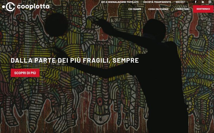 Screenshot of cooplotta.org