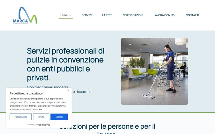 Screenshot of coopmarca.com