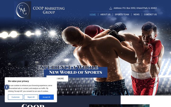 Screenshot of coopmarketing.net