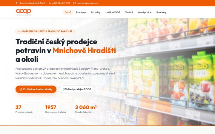 Screenshot of coopmh.cz
